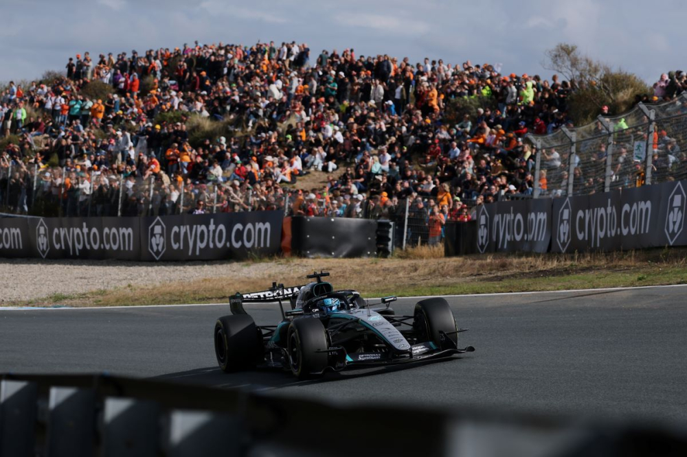 George Russell en pole du Sprint à Zandvoort : « Agréable de repartir comme ça »