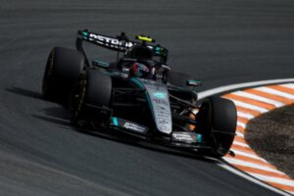 Antonelli endommage sa Mercedes en qualifications Sprint à Zandvoort