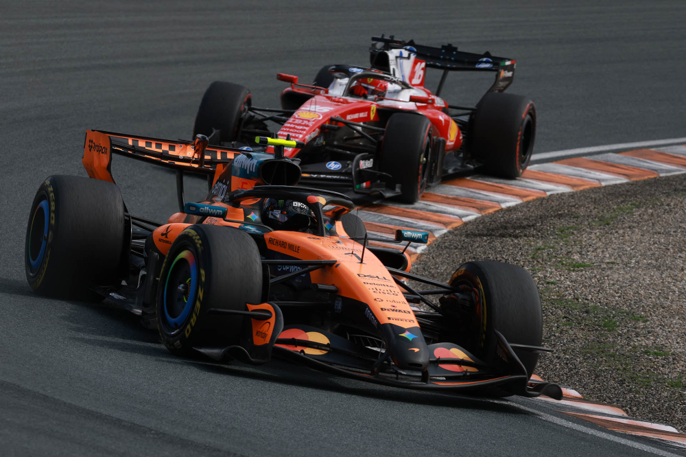 Norris aurait aimé 'être plus rapide' après sa troisième place au Sprint de Zandvoort