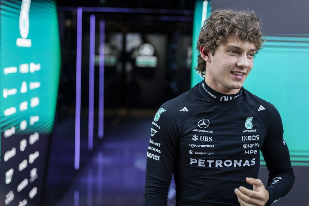 GP des Pays-Bas de F1 - La réaction de Kimi Antonelli à l'arrivée de la course sprint : 