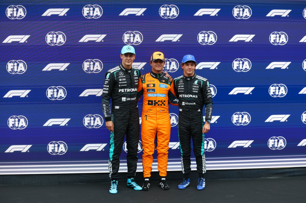La grille de départ du Grand Prix des Pays-Bas de F1 2026