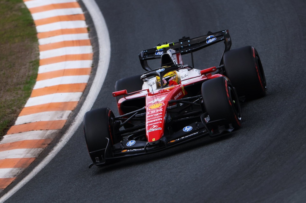 Hamilton rebondit avec une Ferrari remaniée : 