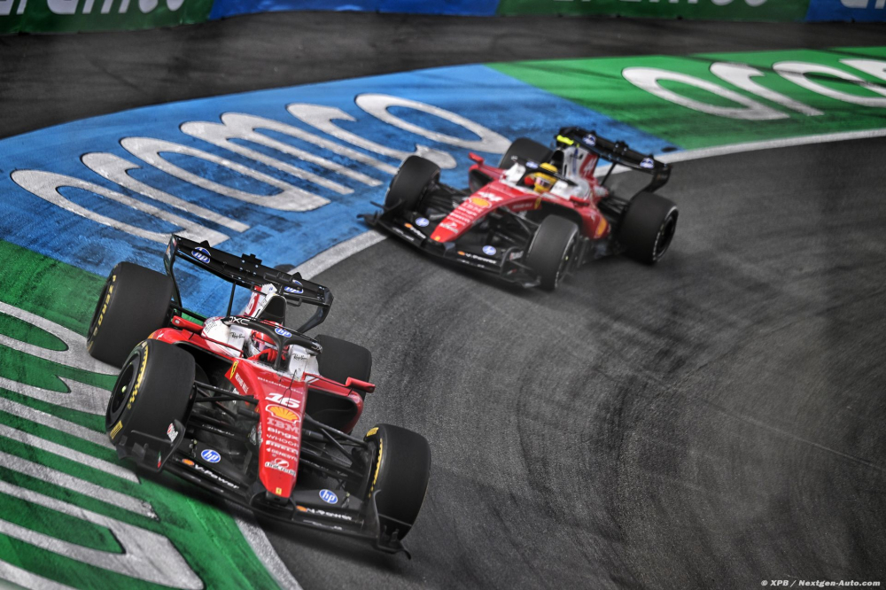 Leclerc dément : 'je n'ai reçu aucun message pour laisser passer Hamilton'