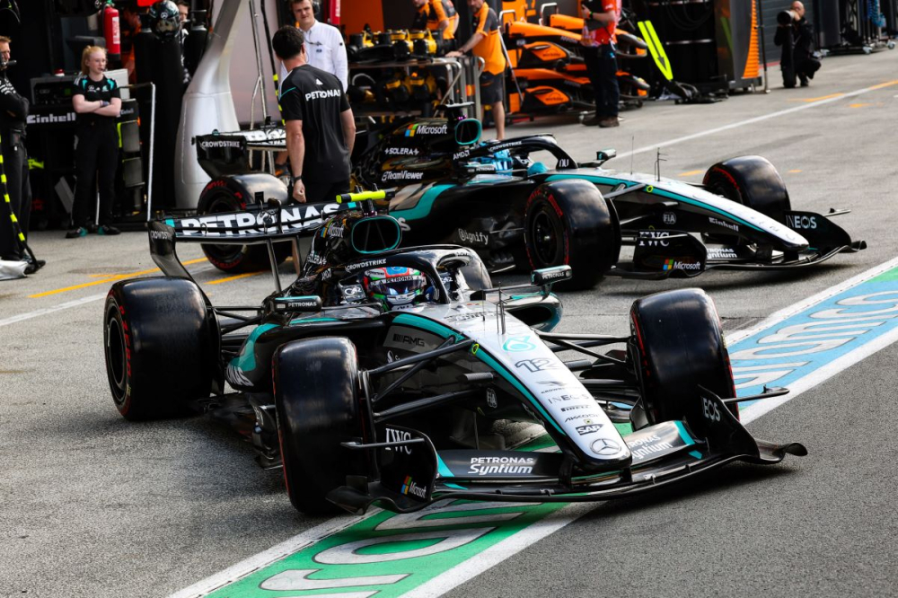 Mercedes, reculer pour mieux sauter à Zandvoort