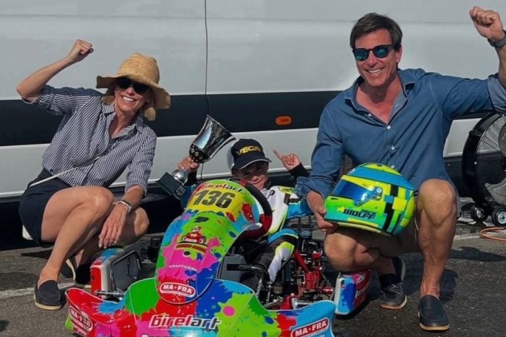 Toto Wolff évoque les débuts en karting de son fils Jack : trop tôt pour songer à la Formule 1