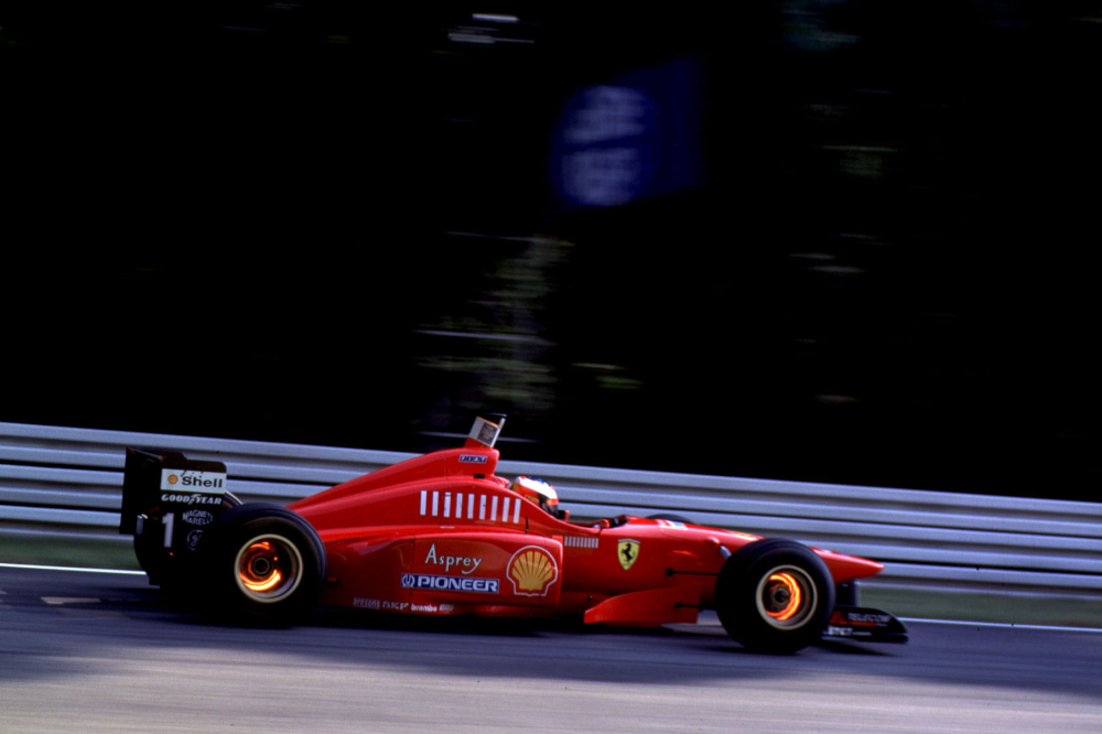 Ferrari prépare une livrée hommage à Schumacher pour Monza, inspirée de la F310 de 96