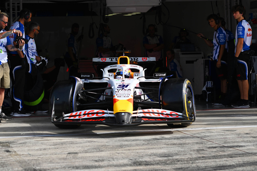 Tsolov a fait ses premiers tours en F1 avec Racing Bulls à Imola