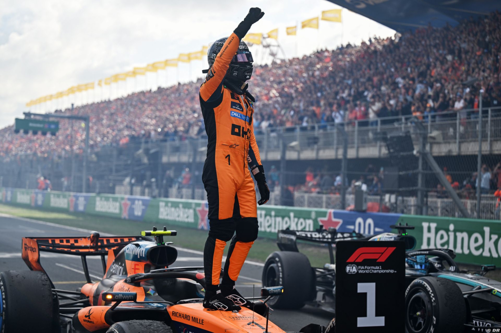McLaren F1 voit Norris 'devenir de plus en plus fort course après course'