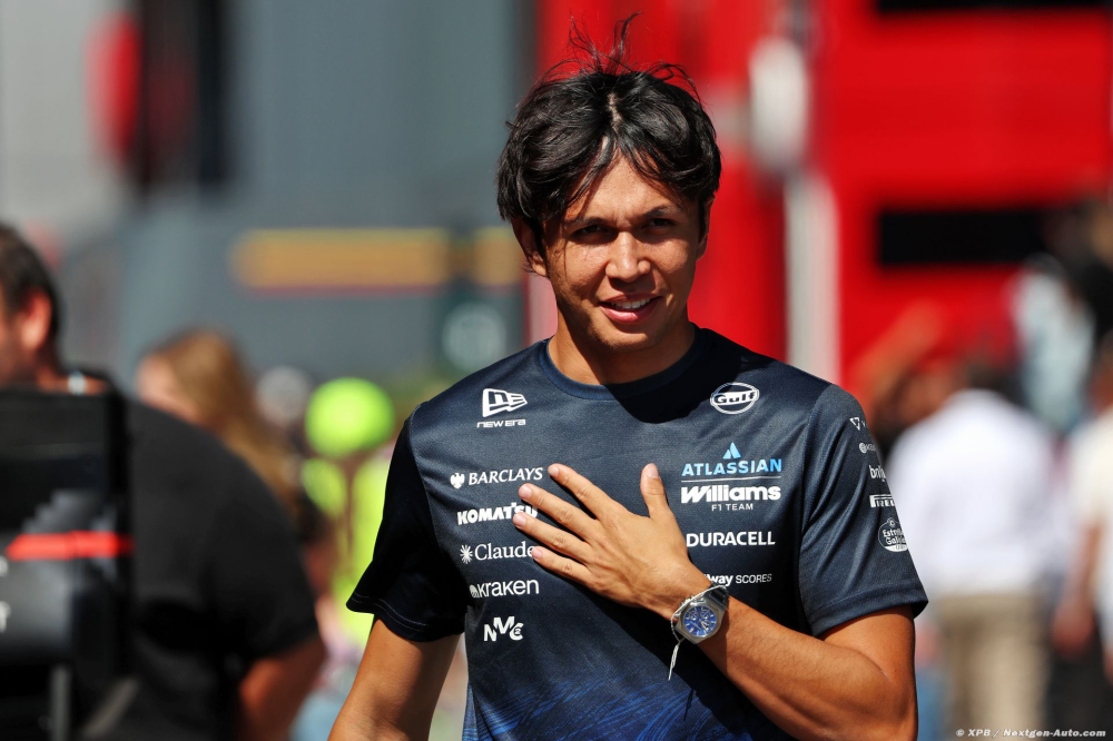 Albon prédit une FW48 'pas performante' pour Williams F1 à Monza