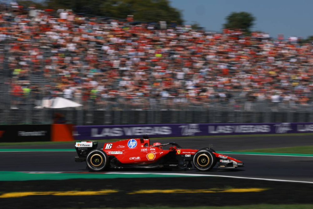 EL1 : Ferrari sonne la charge à Monza, Charles Leclerc devant Lewis Hamilton en médiums