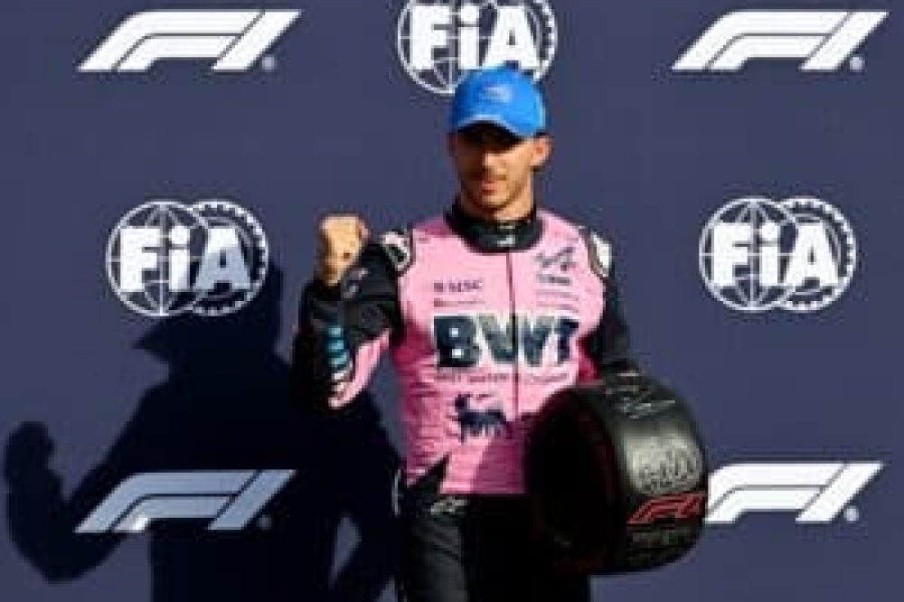La réaction géniale de Russell à la pole de Gasly