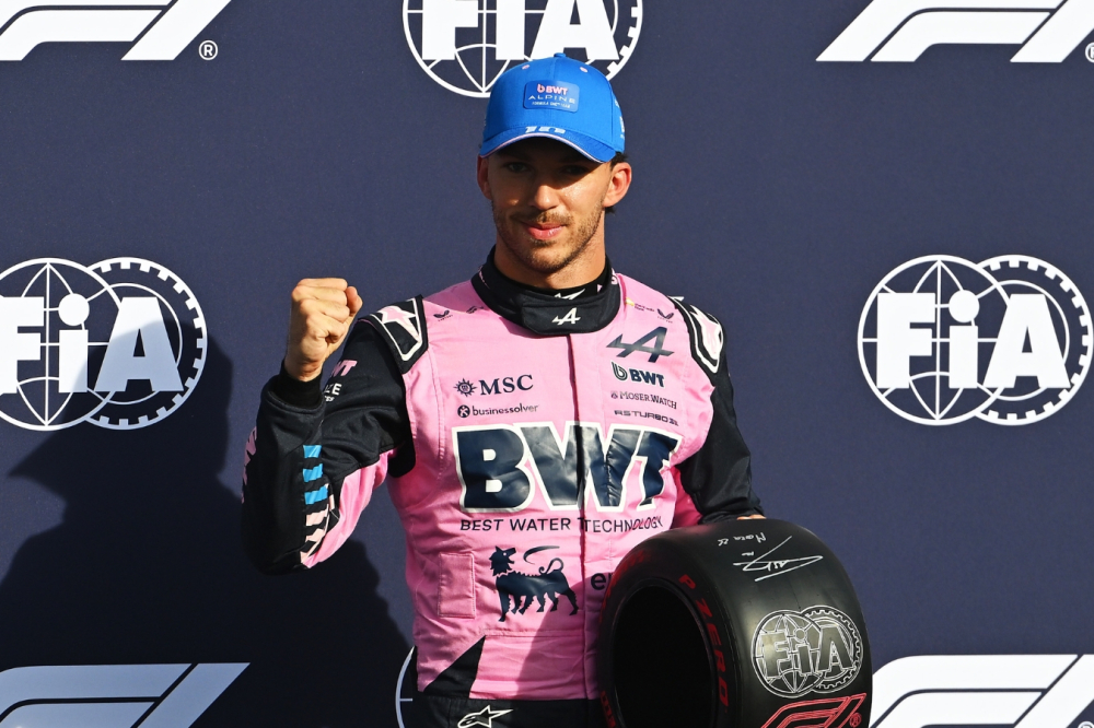 GP d'Italie de F1 - La réaction de Pierre Gasly à l'arrivée de la course : 