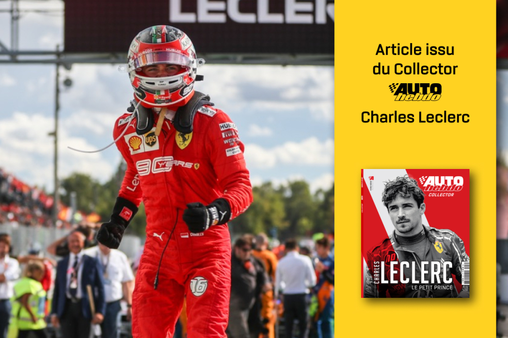 Il y a 7 ans, Charles Leclerc triomphait à Monza