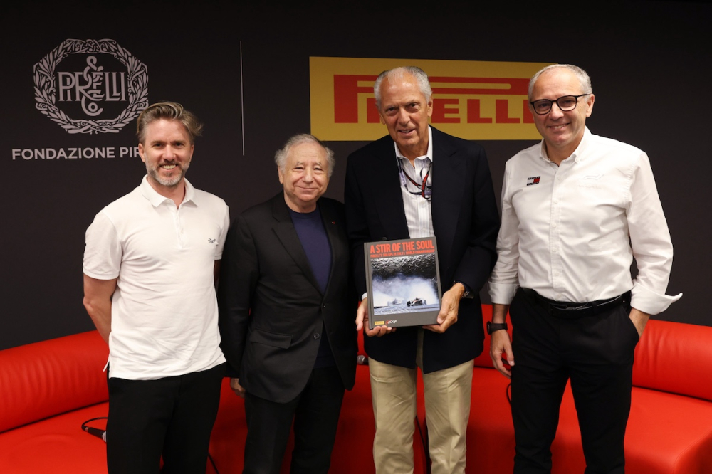 Un livre pour retracer les 500 Grands Prix de Pirelli en F1