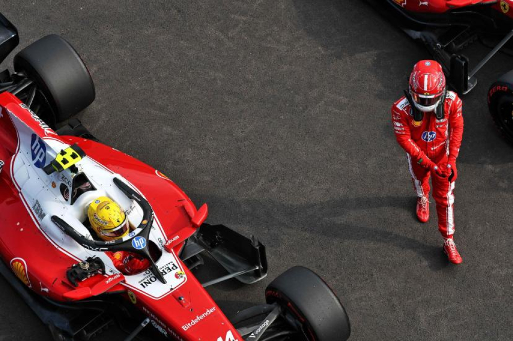 « Personne ne s'est caché. Et on avance » : l'incident de Monza entre Leclerc et Hamilton déjà oublié chez Ferrari ?