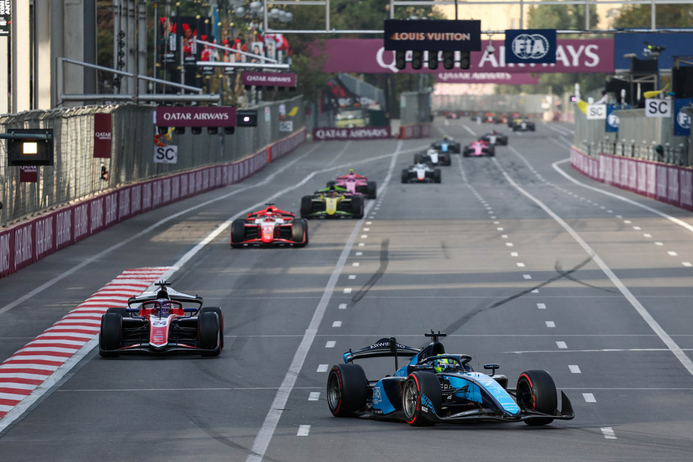 F2, Bakou, Course Sprint : Beganovic enchaine après Madrid