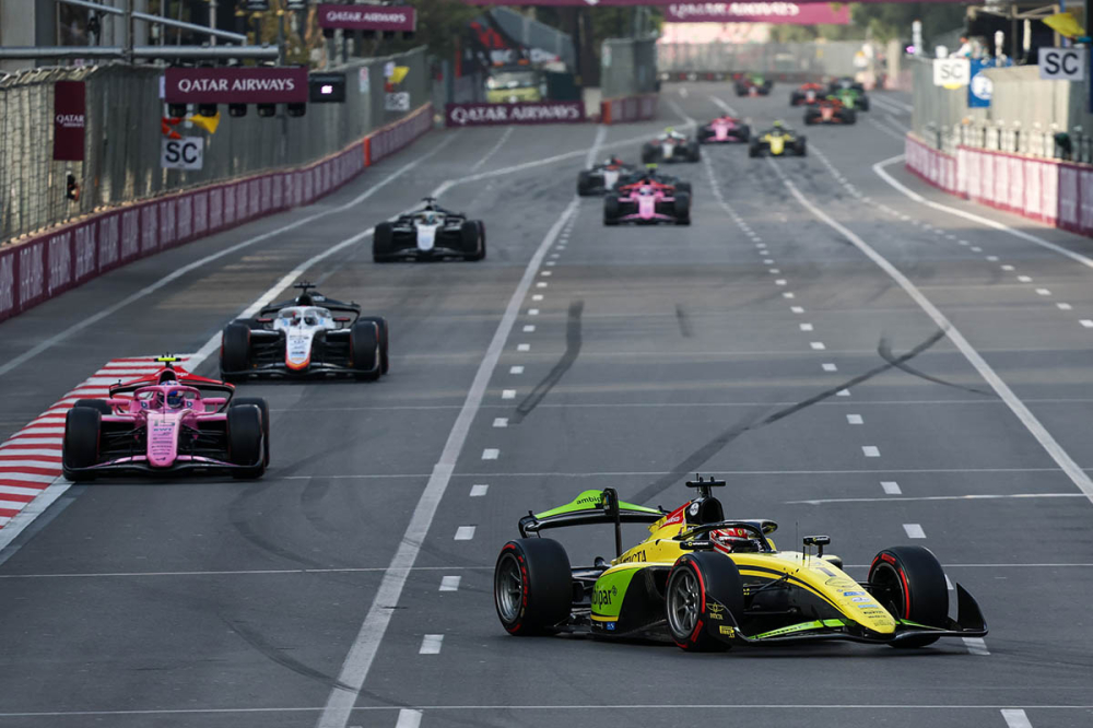 F2, Bakou, Course Principale 2 : Camara hérite de la victoire et conforte sa première place au championnat
