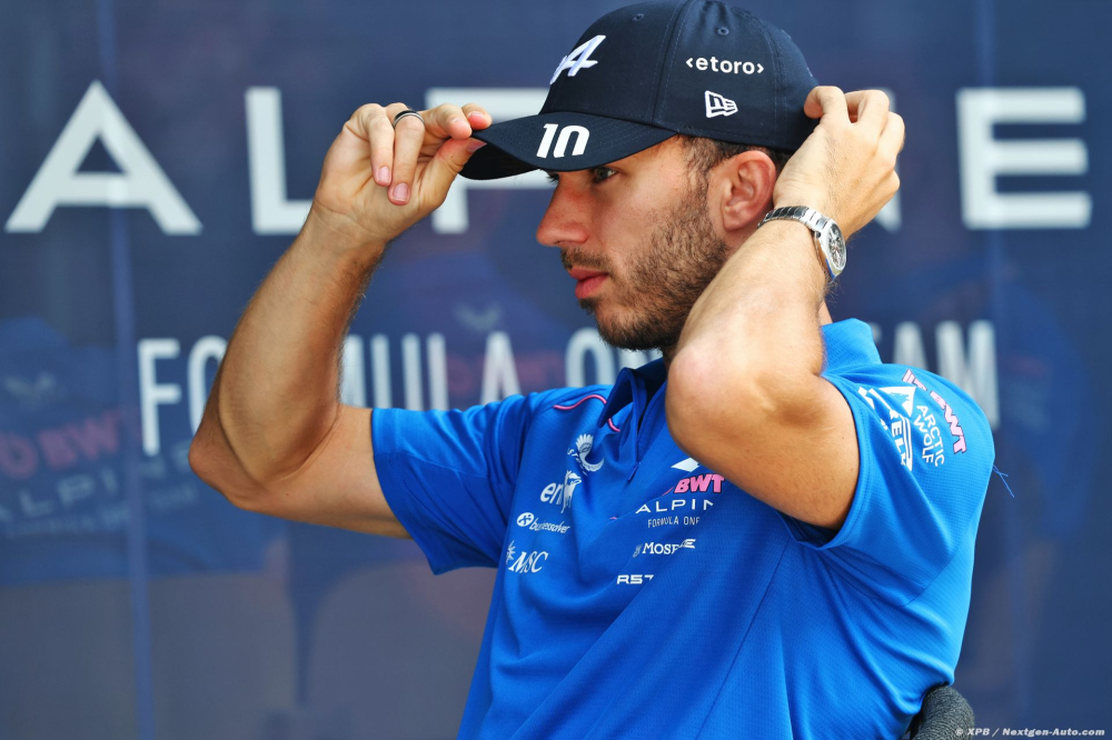 Gasly voit la pluie à Sepang comme une 'grande opportunité' pour Alpine F1
