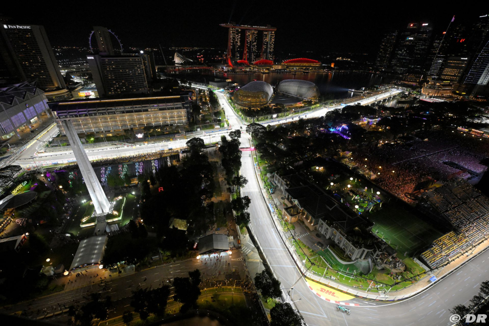 Météo F1 - GP de Singapour : la pluie menace le Sprint et les qualifications