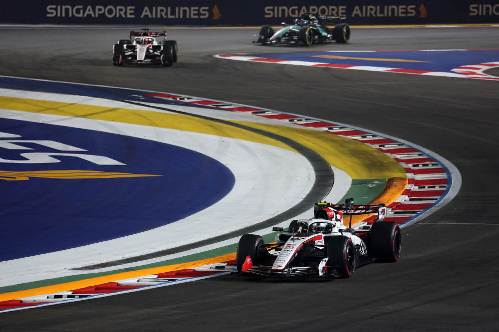 Haas F1 était 'un peu à la traîne' en course et rate les points à Singapour