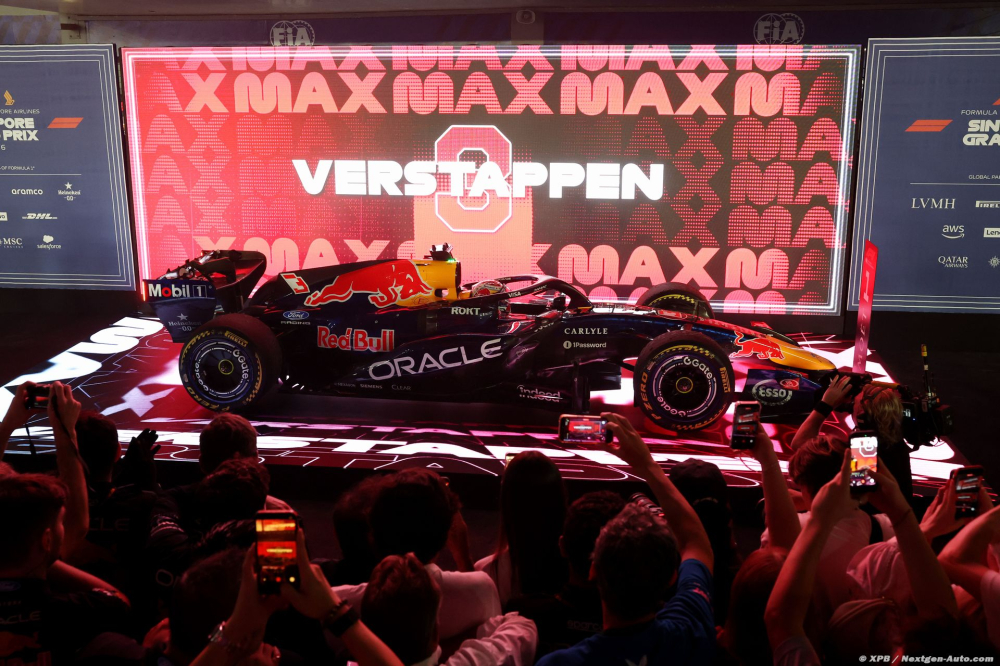 Red Bull savoure sa démonstration à Singapour : 'nous avons été irréprochables'