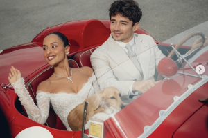 Photo Charles Leclerc officialise son mariage dans un message bouleversant