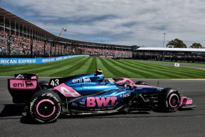 Photo Alpine sanctionnée après une erreur dans la voie des stands au Grand Prix d’Australie