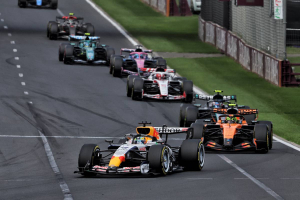 Photo Exploit d'Arvid Linblad, dans le coup d'entrée de jeu : sans complexe face aux meilleurs