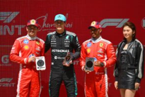 Photo Les classements F1 après la course sprint du GP de Chine