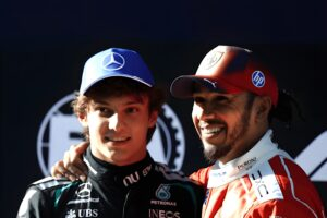 Photo GP des premières : victoire d’Antonelli et podium d’Hamilton en Chine