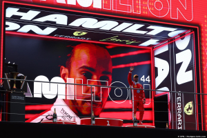 Photo Hamilton : Je suis de retour à mon meilleur niveau !