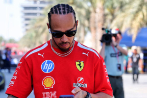 Photo Lewis Hamilton : une relation supposée avec Kim Kardashian comme moteur de sa forme en F1