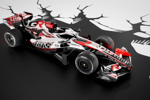 Photo Haas F1 lance une spectaculaire livrée Godzilla pour le GP du Japon