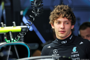 Photo Avant Antonelli, 'la presse italienne, c'était simplement Ferrari, Ferrari'