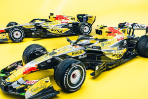Photo Racing Bulls arbore une livrée jaune pour le Grand Prix de Miami