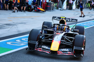 Photo Isack Hadjar disqualifié des qualifications à Miami pour une Red Bull non conforme