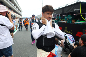 Photo Charles Leclerc, ça tourne mal !