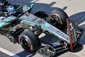 Photo En pole du Sprint, Russell salue les 'très bonnes' évolutions de Mercedes F1 au Canada