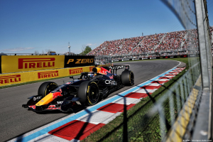 Photo Verstappen et Hadjar se sont 'battus' avec la Red Bull RB22 et se placent en quatrième ligne