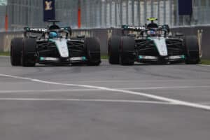 Photo Antonelli triomphe au Canada, Russell s’effondre, Hamilton sauve Ferrari