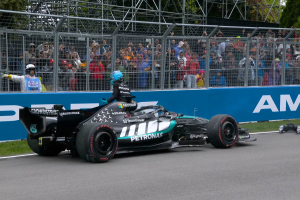 Photo Russell craque à Montréal et se retrouve en plus sanctionné par la FIA !