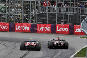 Photo 'J'ai adoré' : Verstappen s'est régalé dans son duel avec Hamilton au Canada