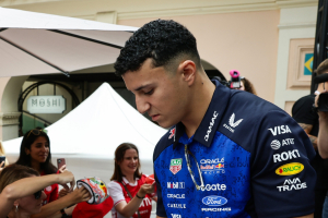 Photo GP de Monaco de F1 : le crash d’Isak Hadjar en vidéo, il a cassé sa suspension