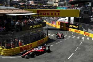 Photo Brembo remonté après la sortie de Leclerc sur les freins de Ferrari