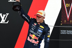 Photo « Un super soulagement après tout ce que j'ai vécu » : Hadjar a su maîtriser ses nerfs et monte sur le podium à Monaco