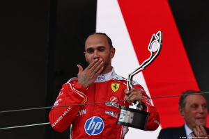 Photo Heureuse du podium de Hamilton, Ferrari va 'remédier' aux problèmes de Leclerc