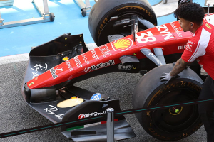 Photo Images exclusives – Ferrari métamorphose sa SF-26 à Barcelone