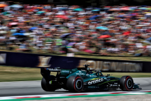 Photo Aston Martin F1 au fond du trou à Barcelone, Alonso battu par Stroll en Q1