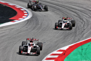 Photo Haas F1 s'est enlisée en Espagne : 'pas au niveau' en course non plus