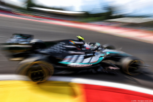 Photo Mercedes F1 : Antonelli retrouve le sourire à Spa, Russell encore en retrait après les Libres